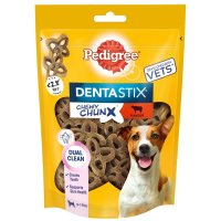 Pedigree Dentastix Лакомство для взрослых собак мелких пород говядина, 68г